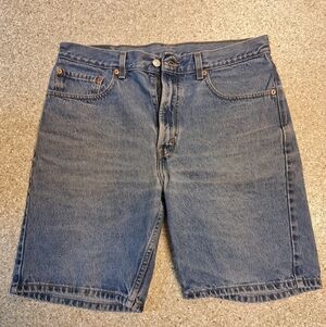 Levi's Men's Blue Denim Shorts